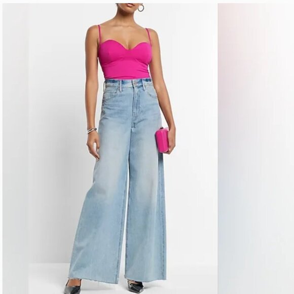 EXPRESS: Body Contour High Compression Bustier Bodysuit Size XL NEW WITH TAG! - Picture 3 of 6